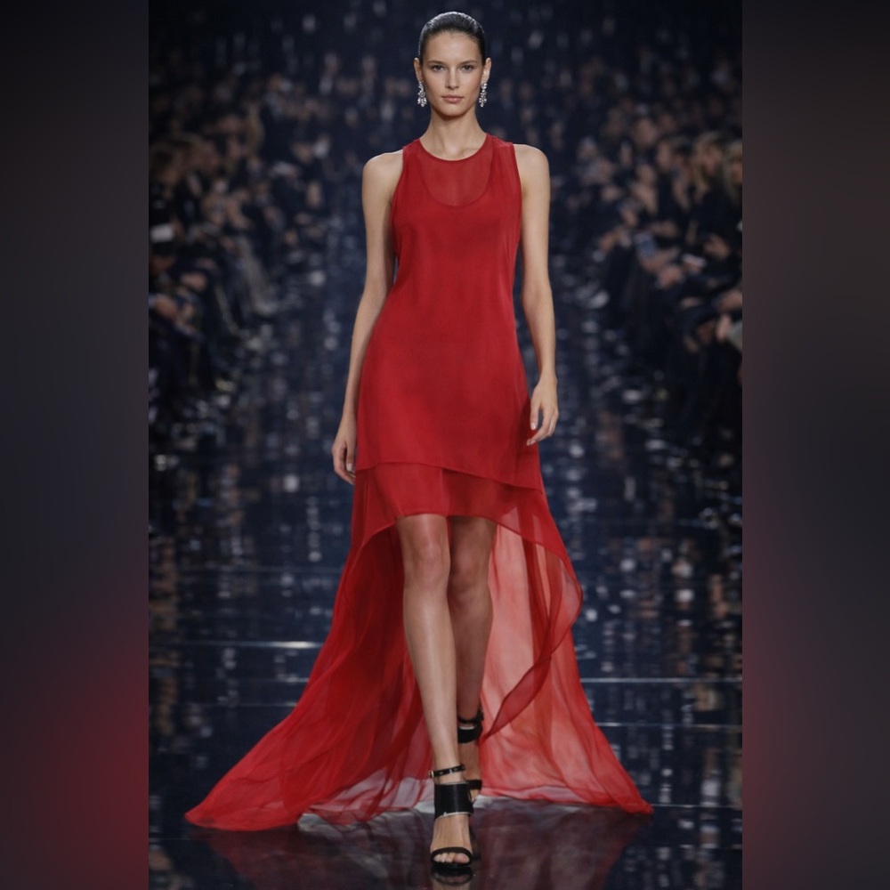 BCBGMAXAZRIA Runway Silk “Rasha” Dress – Size XXS - Picture 2 of 13